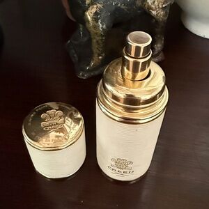 Creed White/Gold Leather Atomizer 1.7 oz PLUS Silver Mountain Water